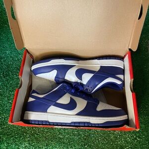 Size 12- Brand new- NIKE DUNK LOW RETRO CONCORD WHITE DV0833-103